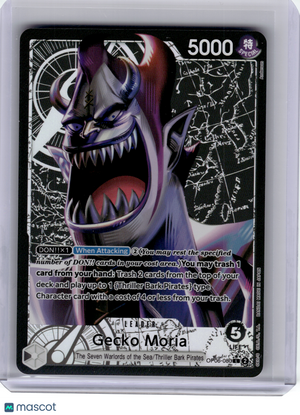 2024 One Piece—Gecko Moria(Alt Art) #OP06-080 Wings of the Captain—Leader Foil