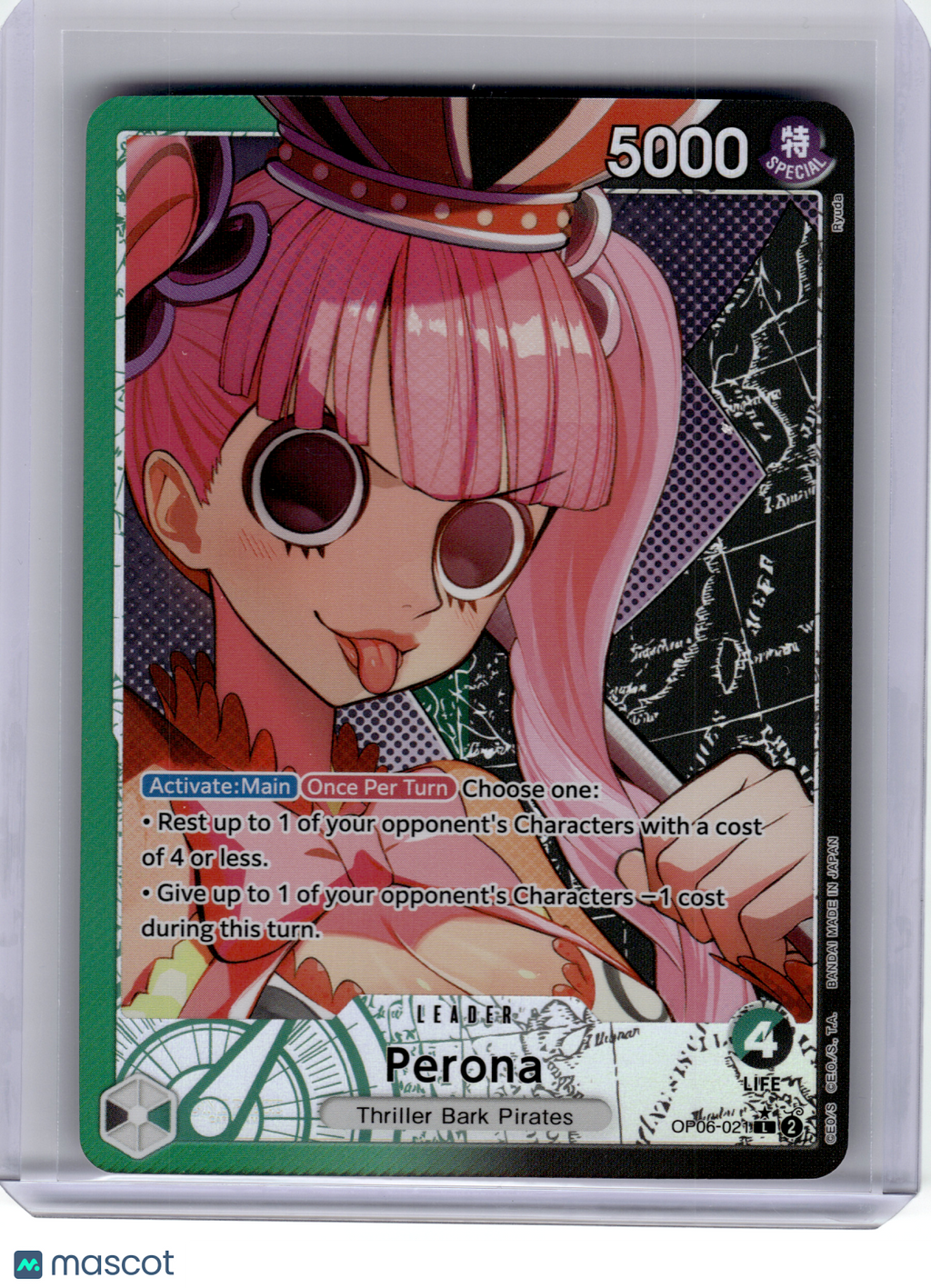 2024 One Piece—Perona(Alt Art) #OP06-021 Wings of the Captain—Leader Foil