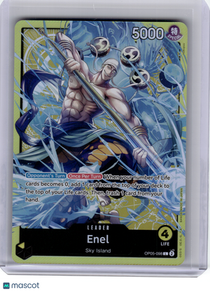 2024 One Piece—Enel #OP05-098 Sound Loader Vol. 2—Leader Promo Foil