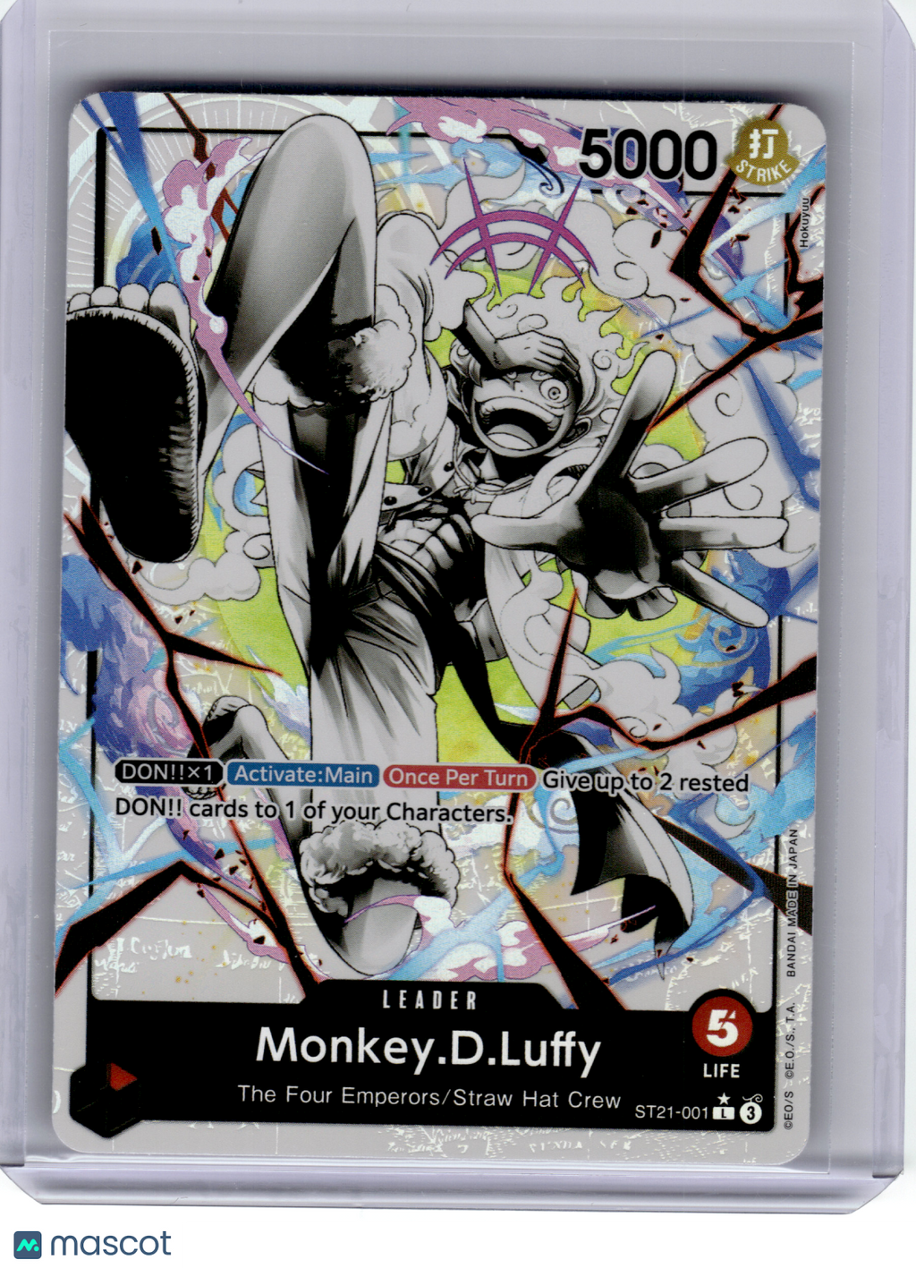 2024 One Piece—Monkey.D.Luffy(Parallel) #ST21-001 Starter Deck EX: Gear 5—Leader