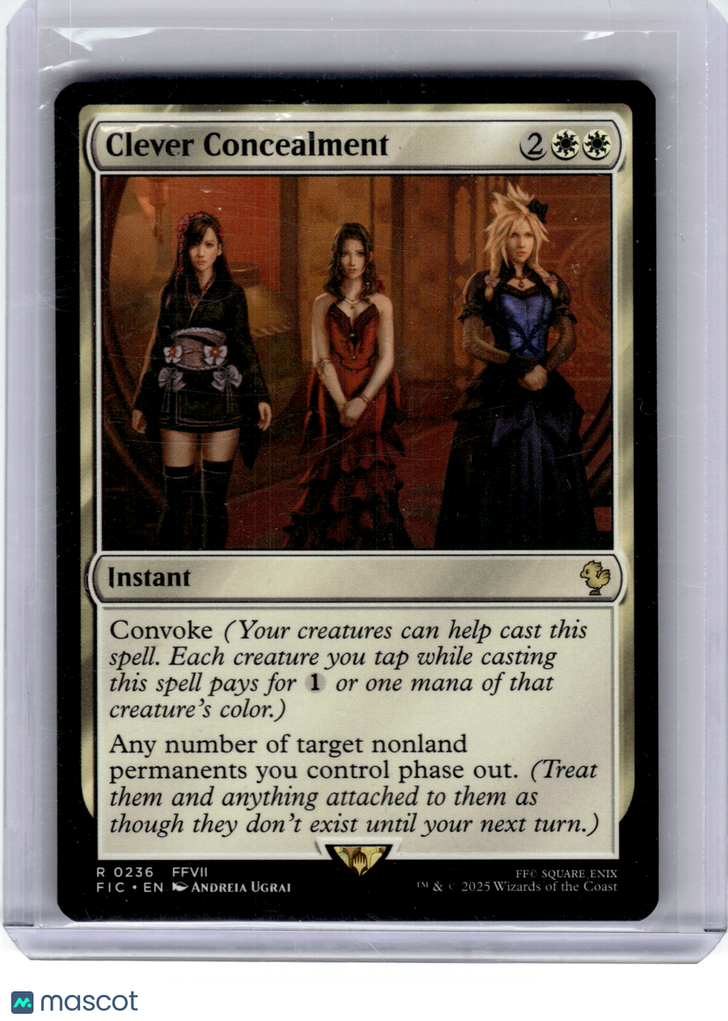 2025 Magic: The Gathering—Clever Concealment #236 Commander: FINAL FANTASY—Rare