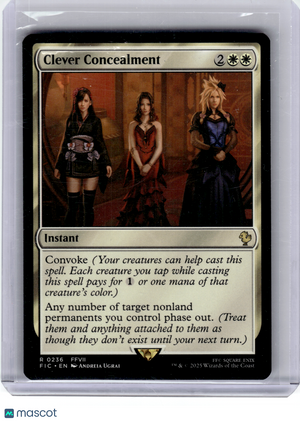 2025 Magic: The Gathering—Clever Concealment #236 Commander: FINAL FANTASY—Rare