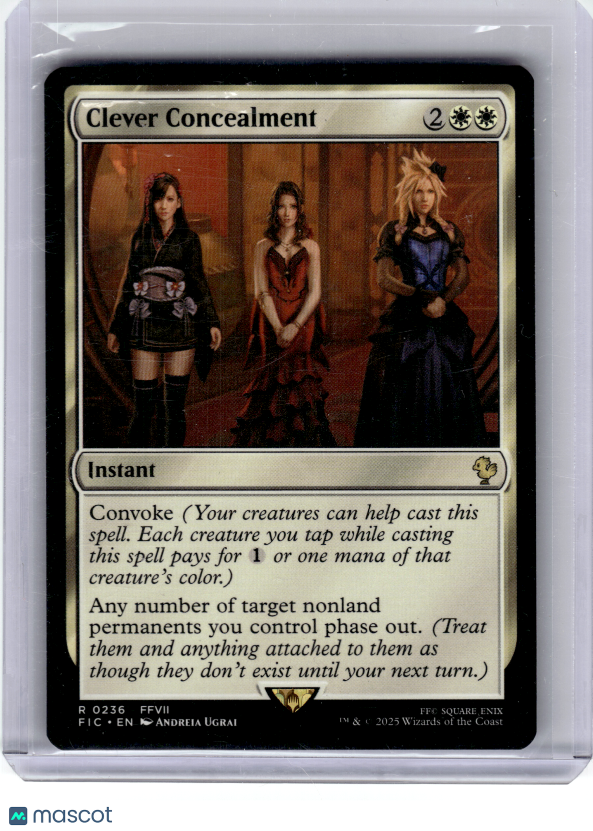 2025 Magic: The Gathering—Clever Concealment #236 Commander: FINAL FANTASY—Rare