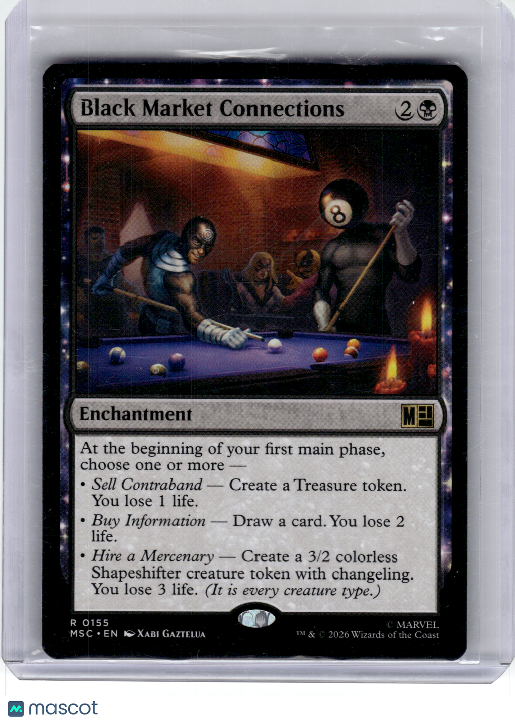 2026 MagicTG—Black Market Connections #155 Commander: Marvel Super Heroes—Rare