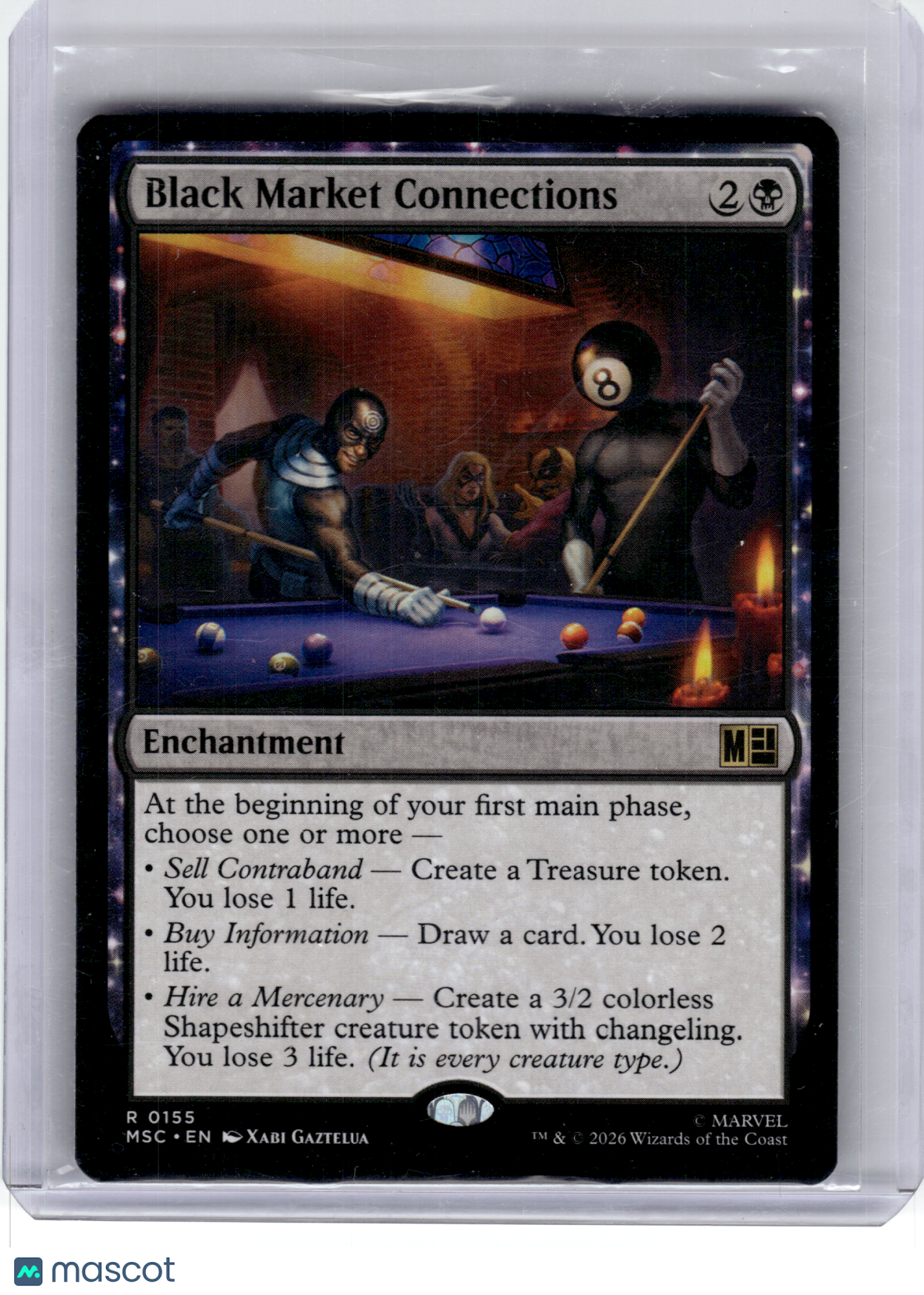 2026 MagicTG—Black Market Connections #155 Commander: Marvel Super Heroes—Rare
