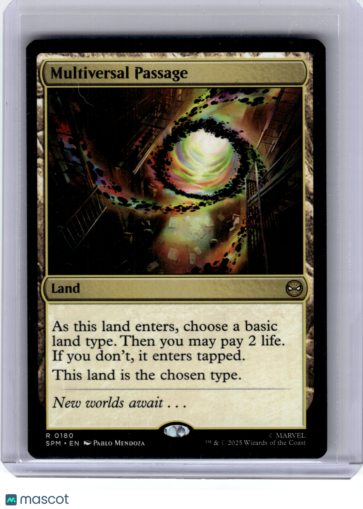 2025 Magic: The Gathering—Multiversal Passage #180 Marvel's Spider-Man—Rare