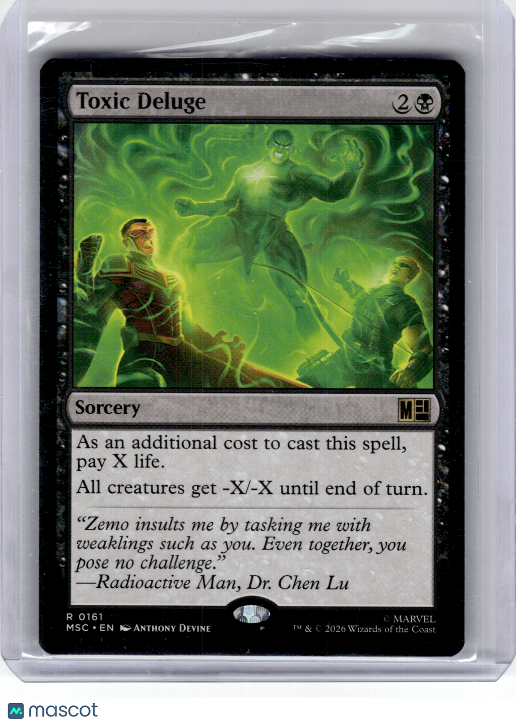 2026 MagicTG—Toxic Deluge #161 Commander: Marvel Super Heroes—Rare Non-Foil