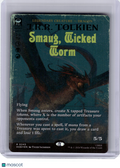 2026 MagicTG—Smaug, Wicked Worm (Borderless) #245 The Hobbit—Rare Surge Foil