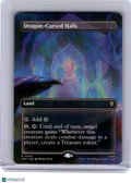 2023 MagicTG—Dragon-Cursed Halls (Boarderless) #8 HOC—Rare Non-Foil