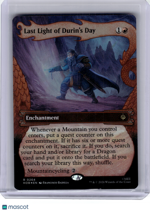 2026 MagicTG—Last Light of Durin's Day (Showcase) #264 The Hobbit—R Surge Foil
