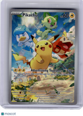 2023 Pokemon—Pikachu 027 Scarlet & Violet—Black Star Promo Holo [Lightly Played]