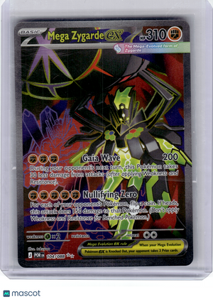 2026 Pokemon—Mega Zygarde ex #104 Perfect Order—Ultra Rare Holo