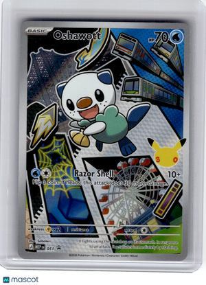 2026 Pokemon—Oshawott #051 Mega Evolution Promo—Black Star Promo Holo