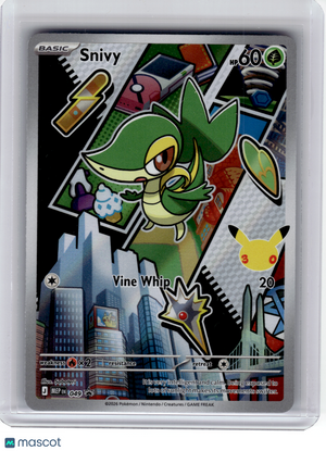 2026 Pokemon—Snivy #049 Mega Evolution Promo—Black Star Promo Holo