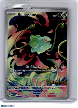 2025 Pokemon—Bulbasaur #133 Mega Evolution Promo—IR Holo (Sealed) (Stamped)