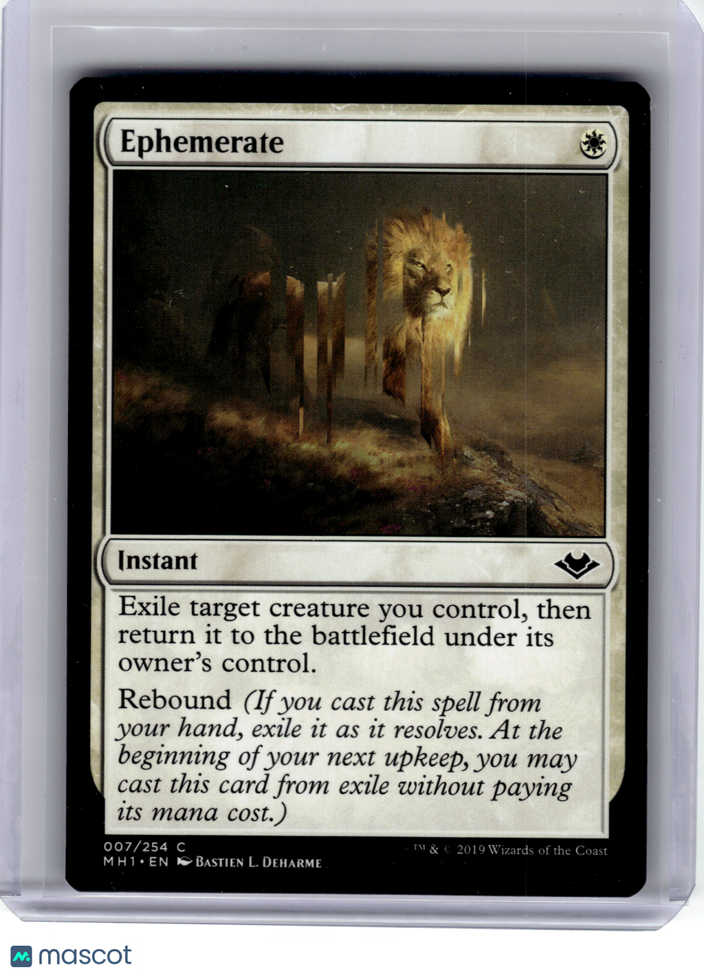 2019 Magic: The Gathering—Ephemerate #7 Modern Horizons—Common Nonfoil