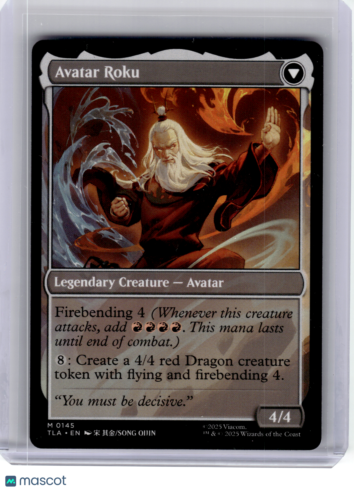 2025 Magic: TG—Avatar Roku // The Legend of Roku #145 TLA—Mythic Nonfoil
