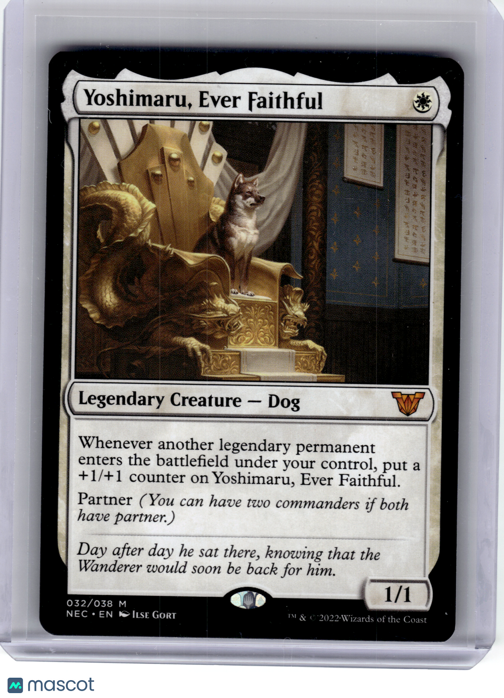 2022 Magic: The Gathering—Yoshimaru, Ever Faithful #32 NEC—Mythic Nonfoil
