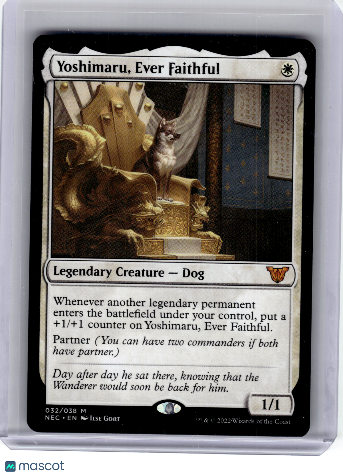 2022 Magic: The Gathering—Yoshimaru, Ever Faithful #32 NEC—Mythic Nonfoil