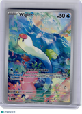 2023 Pokemon—Wiglett #206 Scarlet & Violet Base Set—Illustration Rare Holo [DMG]