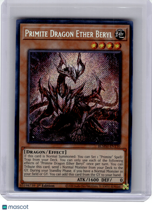2025 Yu-Gi-Oh!—Primite Dragon Ether Beryl #BLMM-EN130 BLMM—SR Foil (1st Edition)