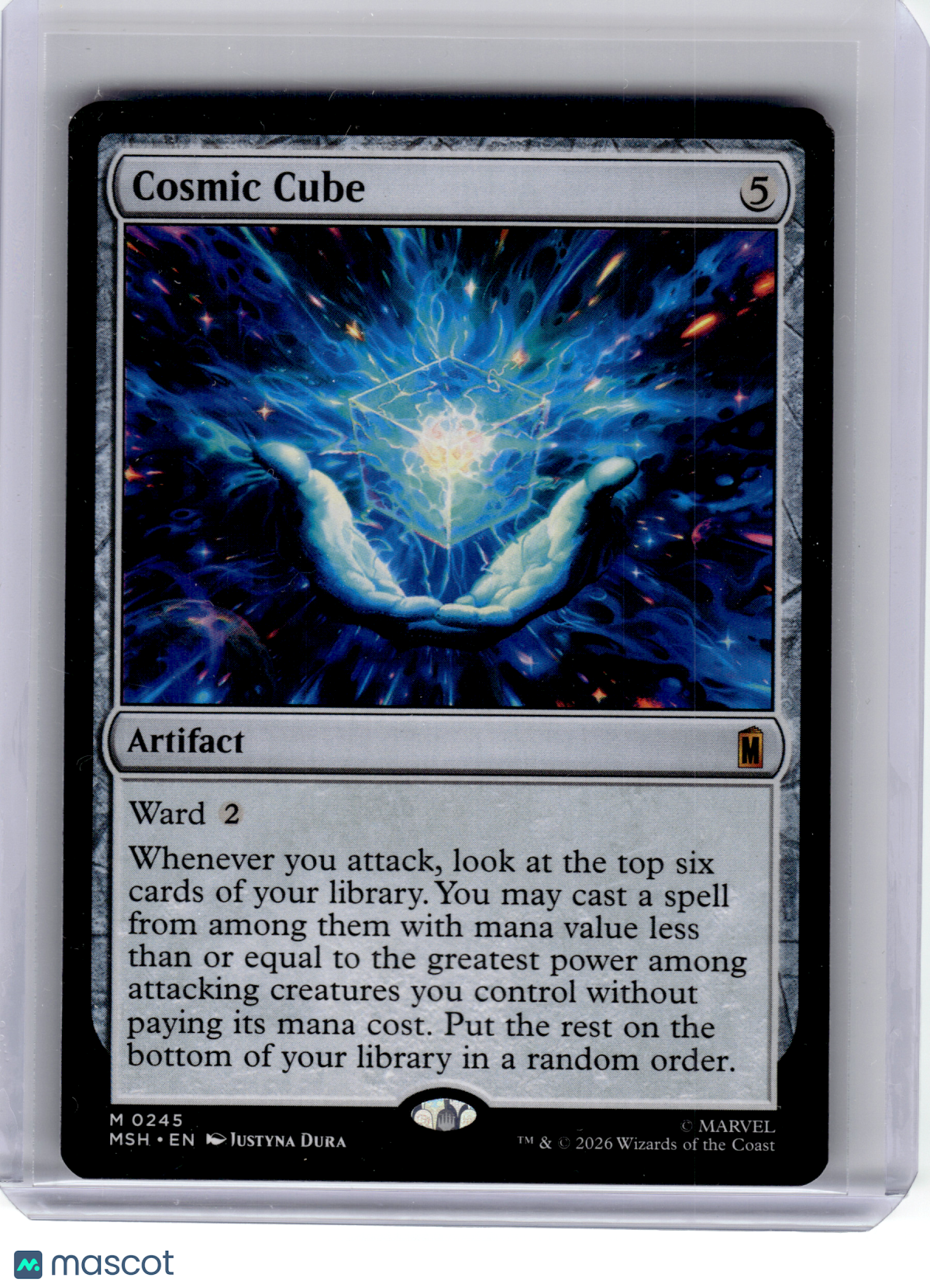 2026 Magic: The Gathering—Cosmic Cube #245 Marvel Super Heroes—Mythic Nonfoil