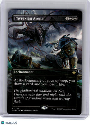2024 Magic: TG—Phyrexian Arena #322 Foundations—Rare Nonfoil (Borderless)