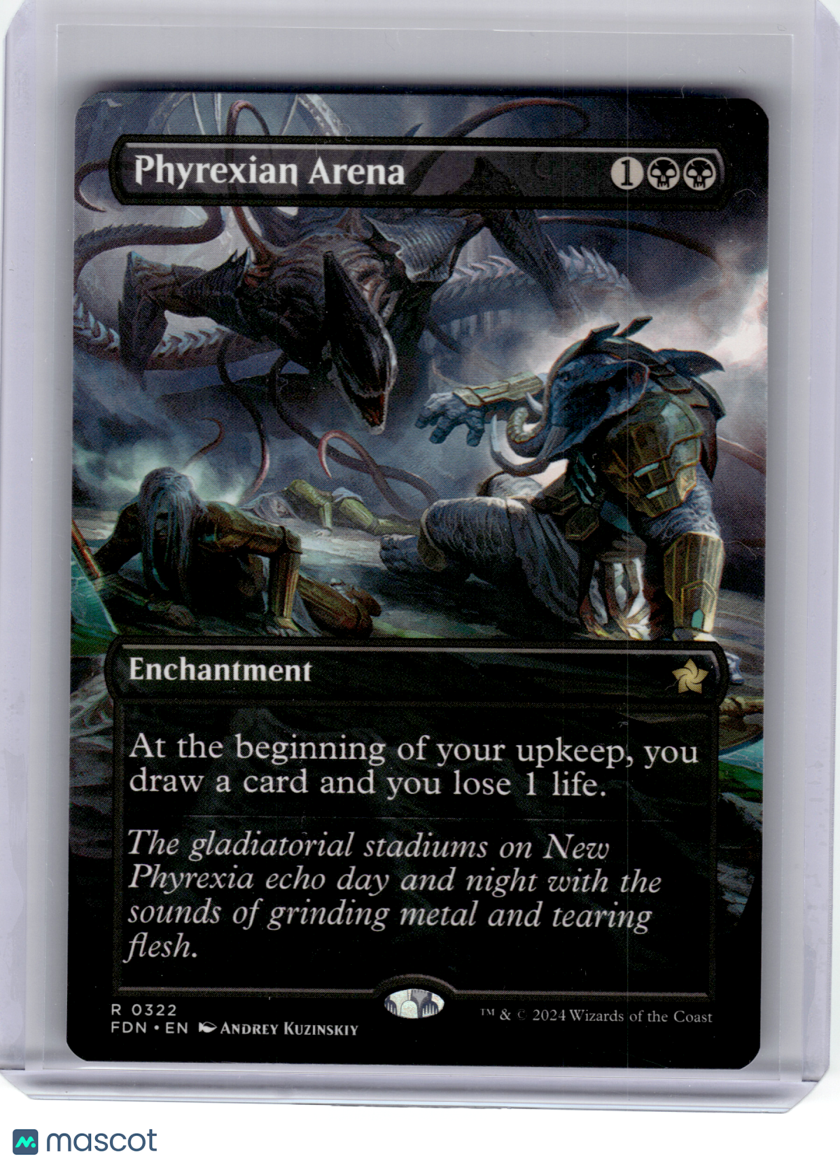 2024 Magic: TG—Phyrexian Arena #322 Foundations—Rare Nonfoil (Borderless)