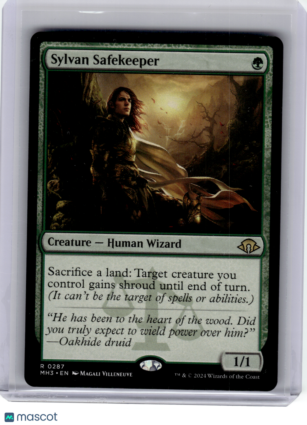 2024 Magic: The Gathering—Sylvan Safekeeper #287 Modern Horizons 3—Rare Nonfoil