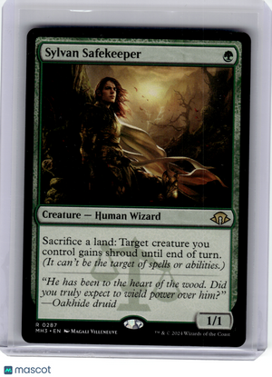 2024 Magic: The Gathering—Sylvan Safekeeper #287 Modern Horizons 3—Rare Nonfoil