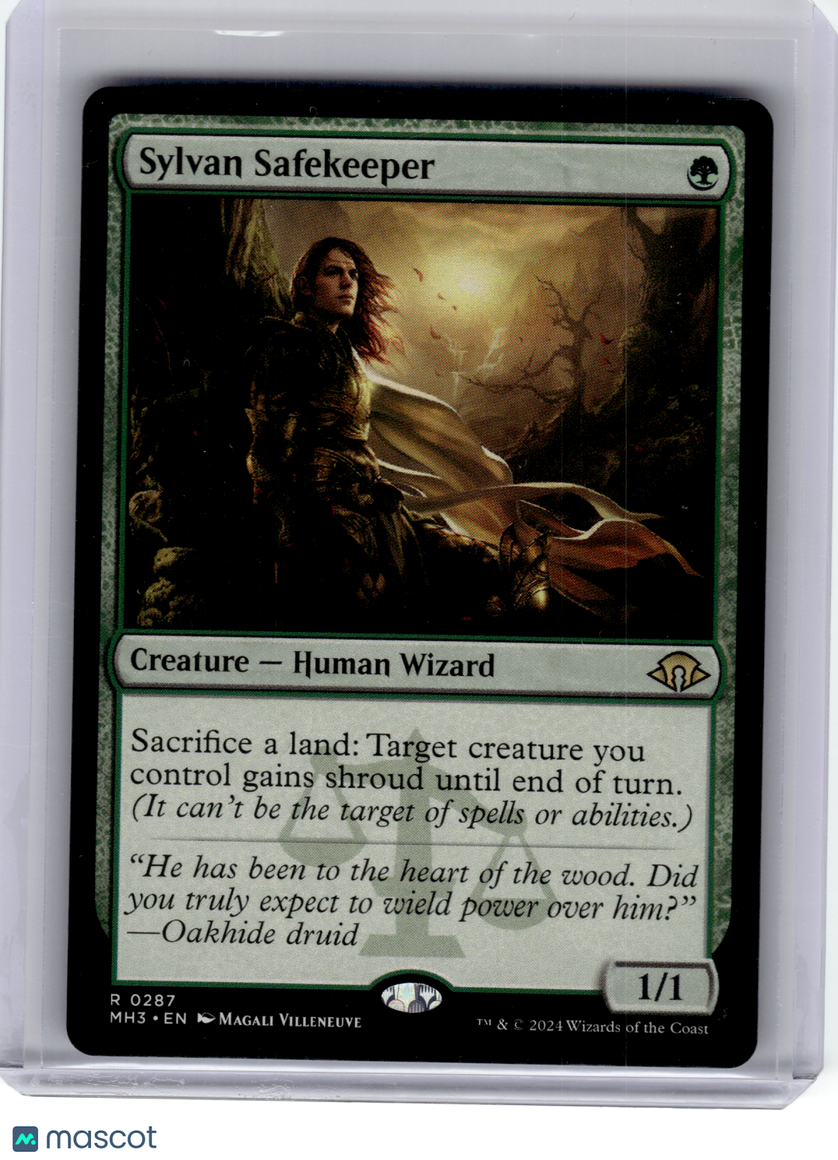 2024 Magic: The Gathering—Sylvan Safekeeper #287 Modern Horizons 3—Rare Nonfoil