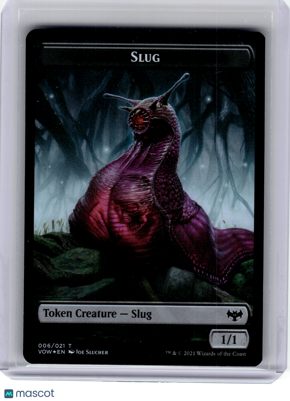 2021 Magic: The Gathering—Slug Token #6 Innistrad: Crimson Vow—Token Foil