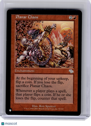 2020 Magic: The Gathering—Planar Chaos #97 The List Reprints—Uncommon Nonfoil