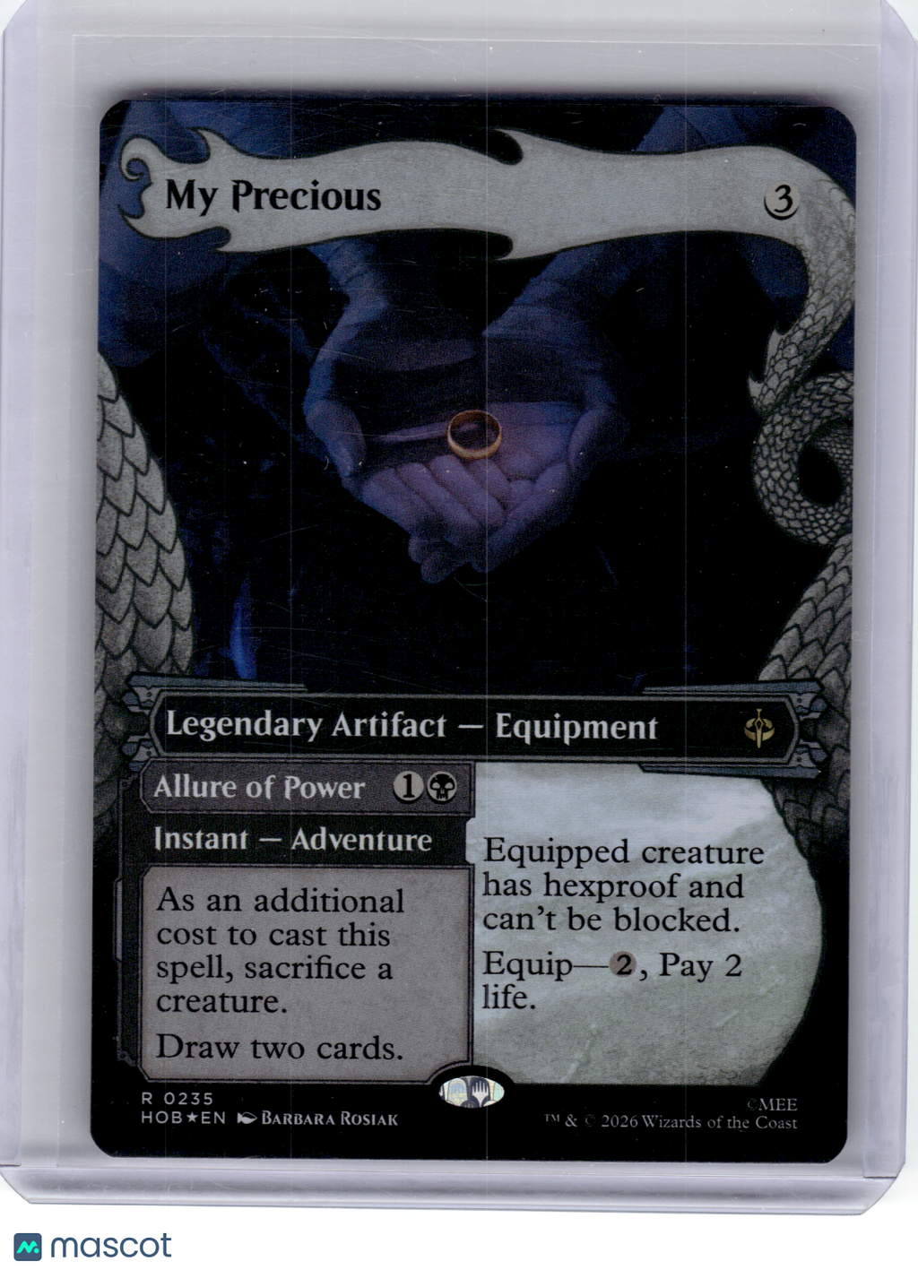 2026 Magic: The Gathering—My Precious (Showcase) #235 The Hobbit—Rare Foil