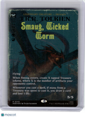 2026 MagicTG—Smaug, Wicked Worm (Borderless) #245 The Hobbit—Rare Foil