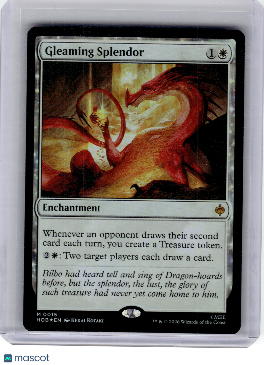 2026 Magic: The Gathering—Gleaming Splendor #15 The Hobbit—Mythic Foil