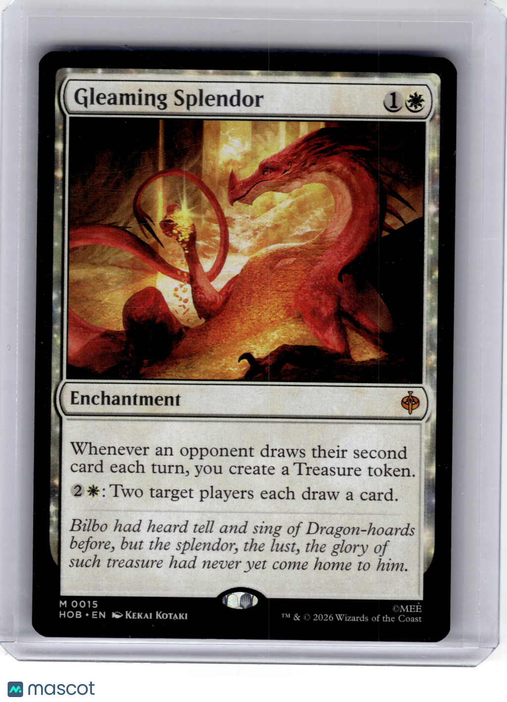 2026 Magic: The Gathering—Gleaming Splendor #15 The Hobbit—Mythic Non-Foil