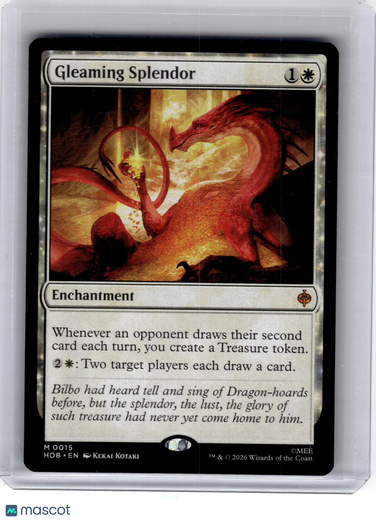 2026 Magic: The Gathering—Gleaming Splendor #15 The Hobbit—Mythic Non-Foil