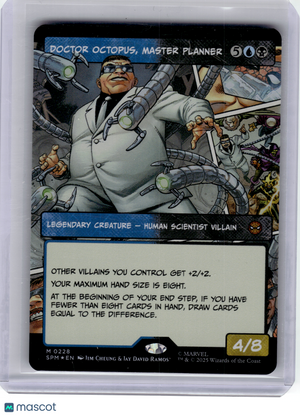 2025 MagicTG—Doctor Octopus, Master Planner (Borderless) #228 SPM—Mythic Foil