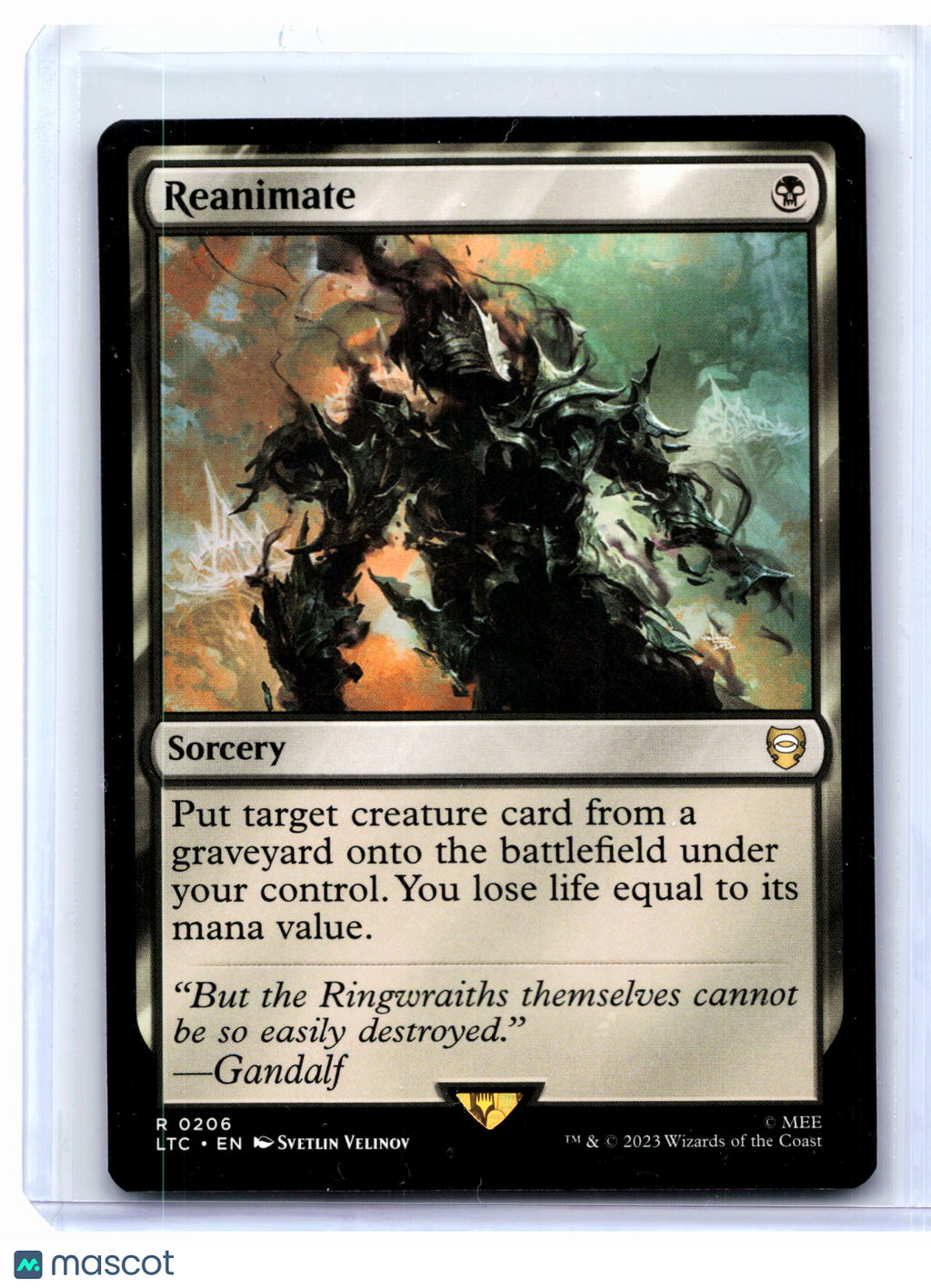 2023 Magic: The Gathering—Reanimate #0206 LTC—Rare Nonfoil