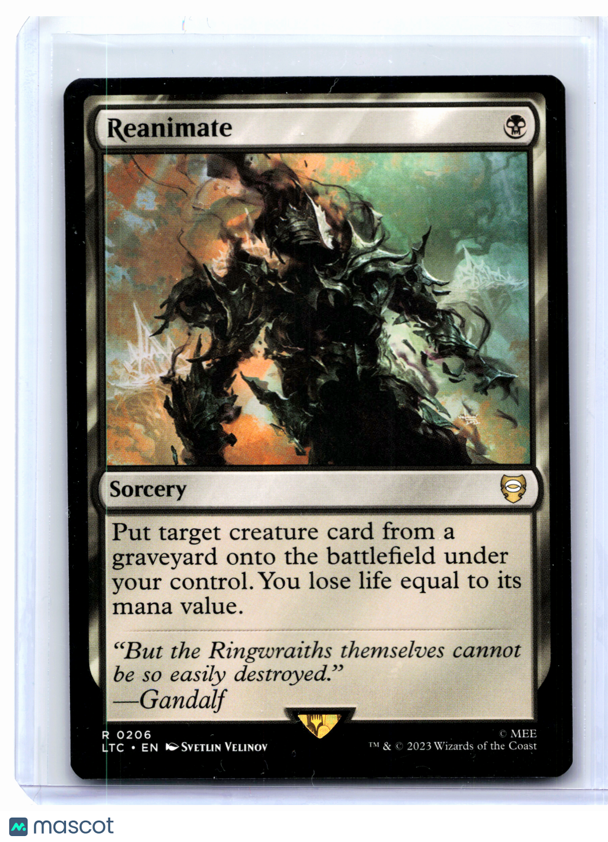 2023 Magic: The Gathering—Reanimate #0206 LTC—Rare Nonfoil