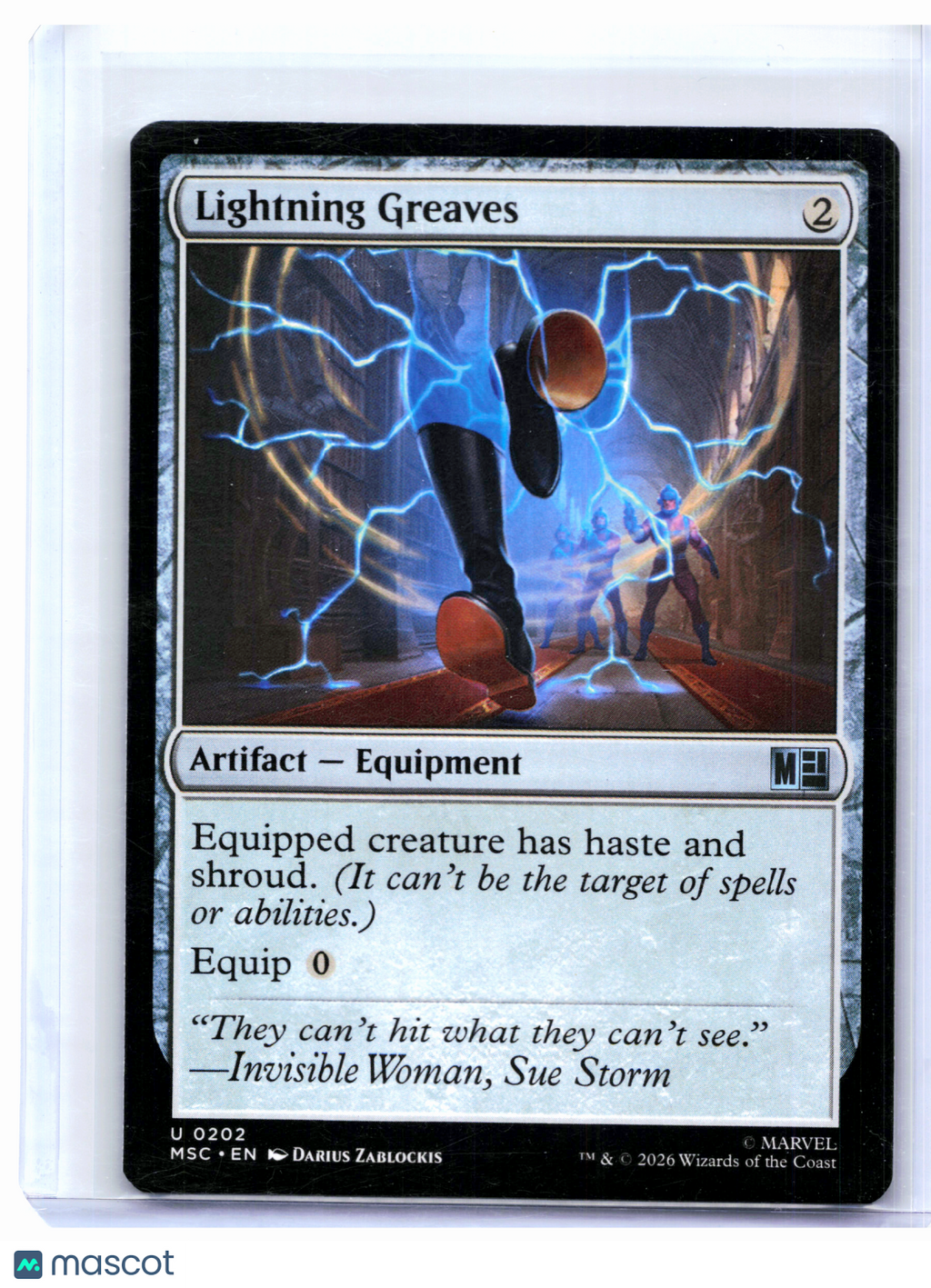 2026 Magic: The Gathering—Lightning Greaves #0202 MSC—Uncommon Nonfoil