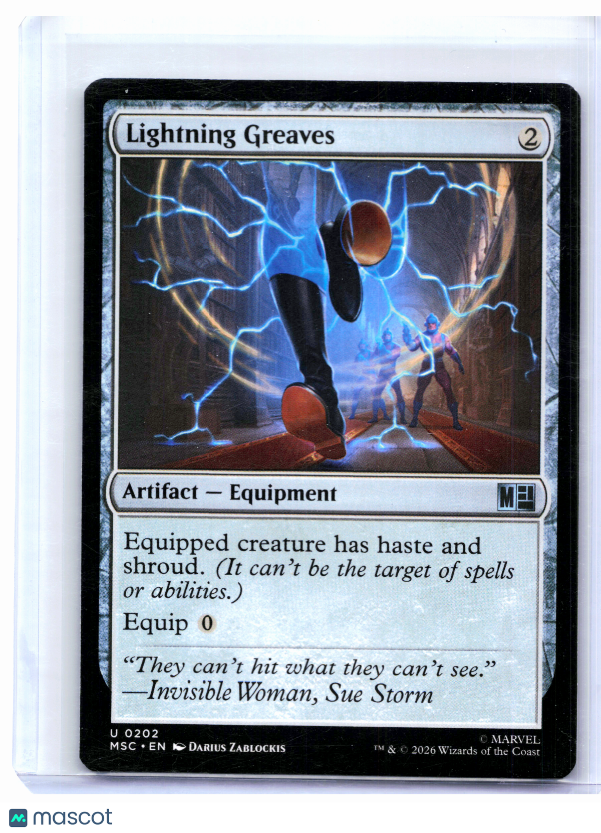 2026 Magic: The Gathering—Lightning Greaves #0202 MSC—Uncommon Nonfoil