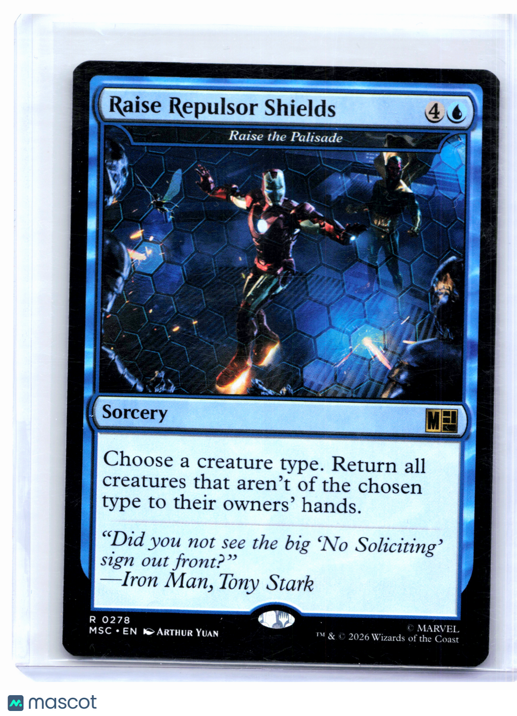 2026 Magic: TG—Raise Repulsor Shields - Raise the Palisade #278 MSC—Rare Nonfoil