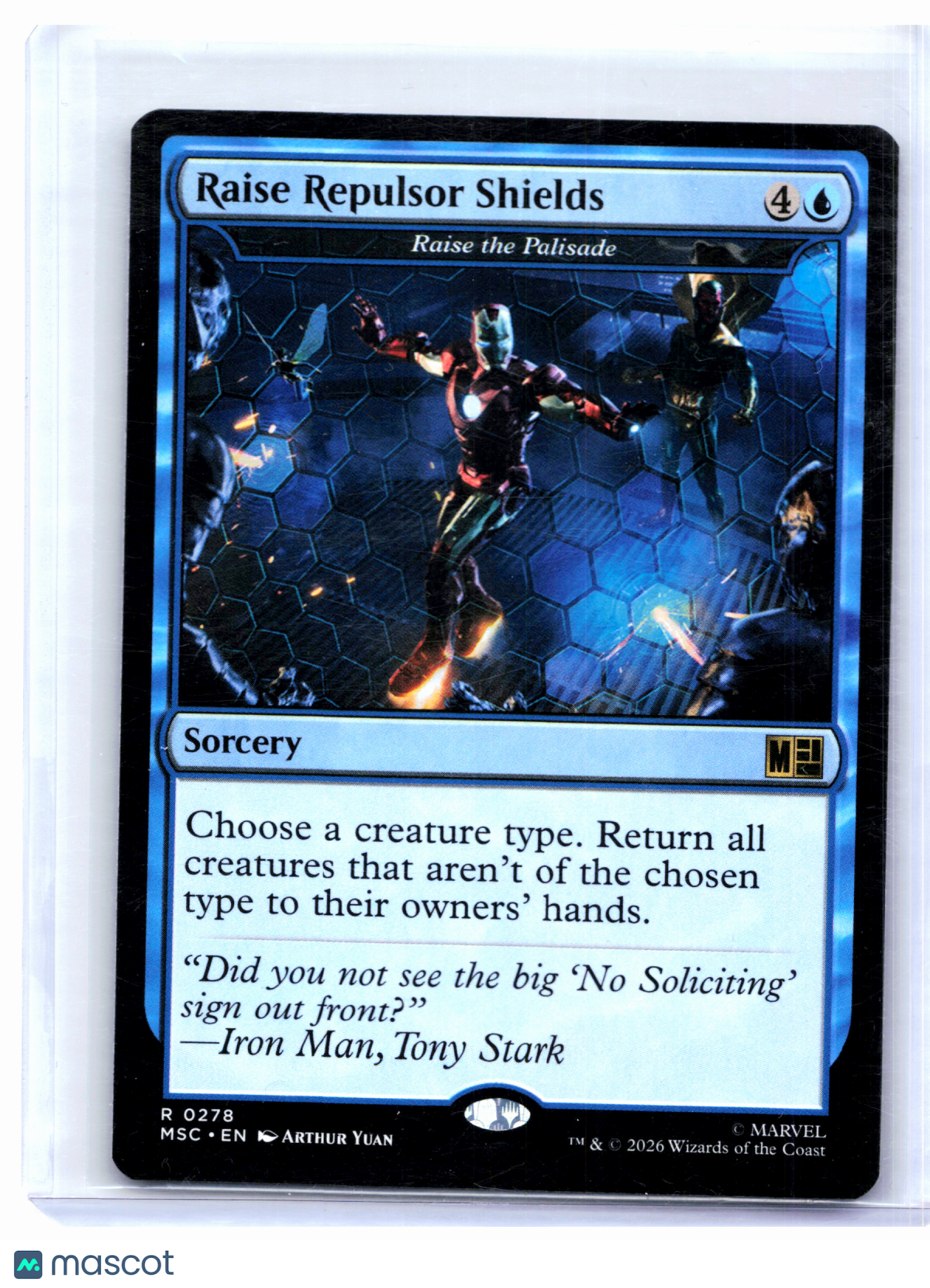 2026 Magic: TG—Raise Repulsor Shields - Raise the Palisade #278 MSC—Rare Nonfoil