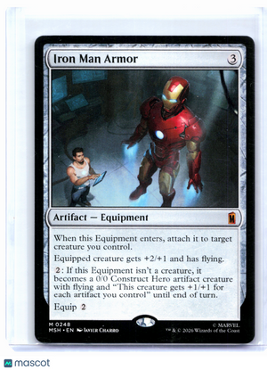 2026 Magic: TG—Iron Man Armor #0248 Marvel Super Heroes—Mythic Nonfoil