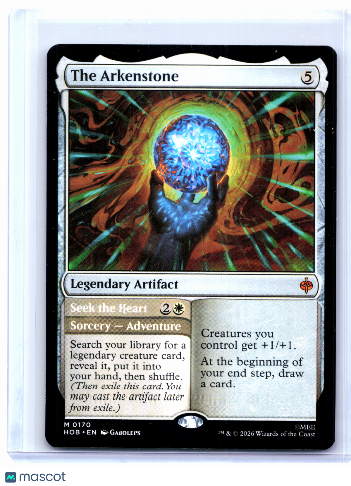 2026 Magic: The Gathering—The Arkenstone #0170 The Hobbit—Mythic Nonfoil