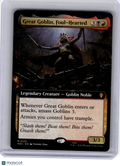 2026 MagicTG—Great Goblin, Foul-Hearted (Extended Art) #105 HOC—Mythic Non-Foil