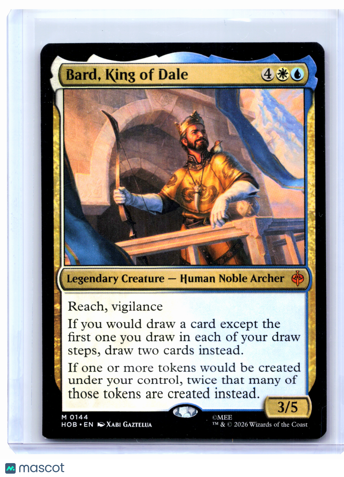 2026 Magic: The Gathering—Bard, King of Dale #0144 The Hobbit—Mythic Nonfoil