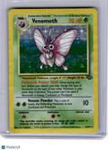 1999 Pokemon—Venomoth #13 Jungle—Rare Holo [Damage]
